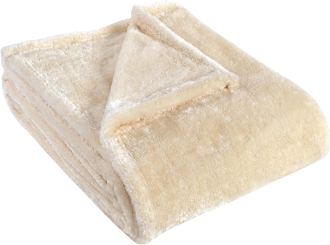 Superior Classic Solid Fleece Blanket, Thick, Cozy, Warm Blankets, Velvety Soft Plush Bedding and Sofa Throw, Cute Bedroom Decor, Fuzzy Cover, Medium Weight Comfort Essentials, King, Coral