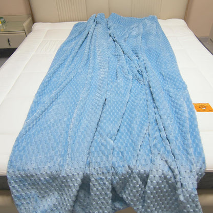 Water Resistant Blanket for Bed Couch Sofa, 60"x80" Reversible & Washable Microfiber Blanket, Queen Size Waterproof Throw, Pet Friendly & Leakproof (Peachy Pink/Peach Cream)