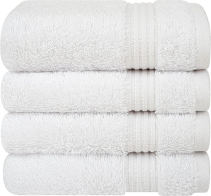 Cotton Paradise 6 Piece Towel Set, 100% Cotton Soft Absorbent Turkish Towels for Bathroom, 2 Bath Towels 2 Hand Towels 2 Washcloths, Mint Towel Set