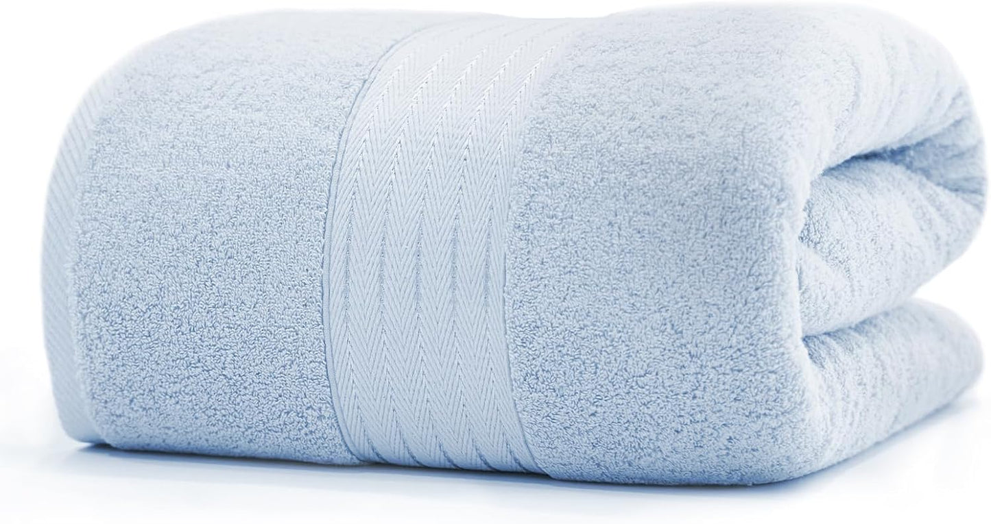 COZYART Burnt Orange Bath Towel Set for Bathroom Turkish Cotton Thick Soft Absorbent Durable 650 GSM Towel Sets of 6, 2 Large Bath Towels, 2 Hand Towels, 2 Washclothes