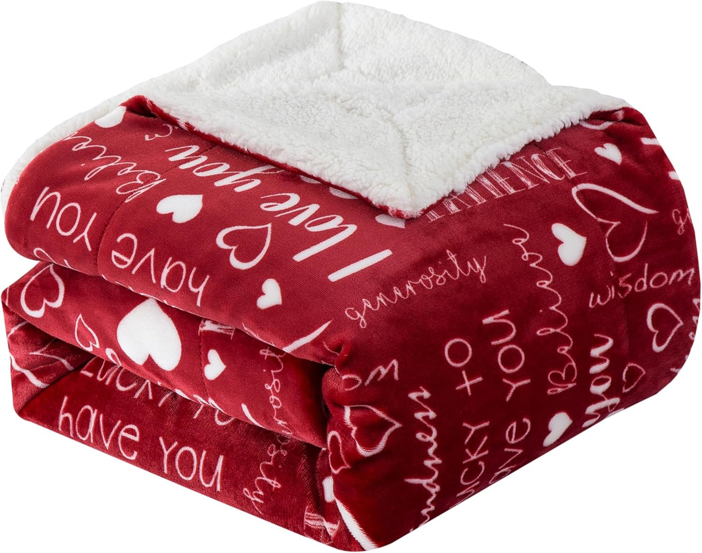 Elegant Comfort Ultra Soft Reversible Flannel Sherpa Blanket - Cozy Silky Fleece Throw for Couch, Bed - Plush Fuzzy Warm Winter Blanket for Gift, King, Coral