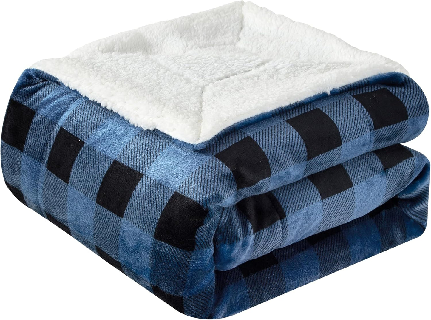 Elegant Comfort Ultra Soft Reversible Flannel Sherpa Blanket - Cozy Silky Fleece Throw for Couch, Bed - Plush Fuzzy Warm Winter Blanket for Gift, King, Coral