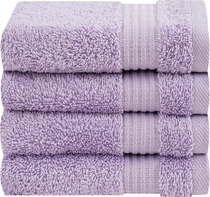 Cotton Paradise 6 Piece Towel Set, 100% Cotton Soft Absorbent Turkish Towels for Bathroom, 2 Bath Towels 2 Hand Towels 2 Washcloths, Mint Towel Set