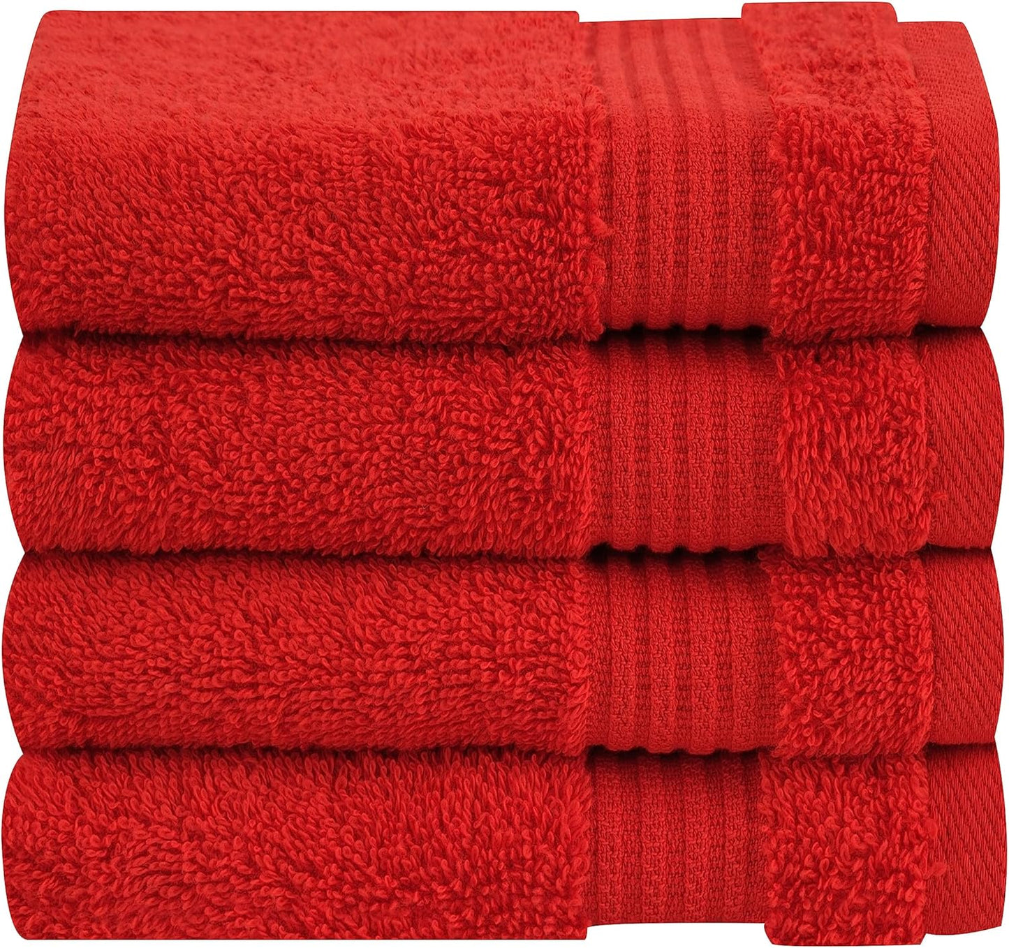 Cotton Paradise 6 Piece Towel Set, 100% Cotton Soft Absorbent Turkish Towels for Bathroom, 2 Bath Towels 2 Hand Towels 2 Washcloths, Mint Towel Set