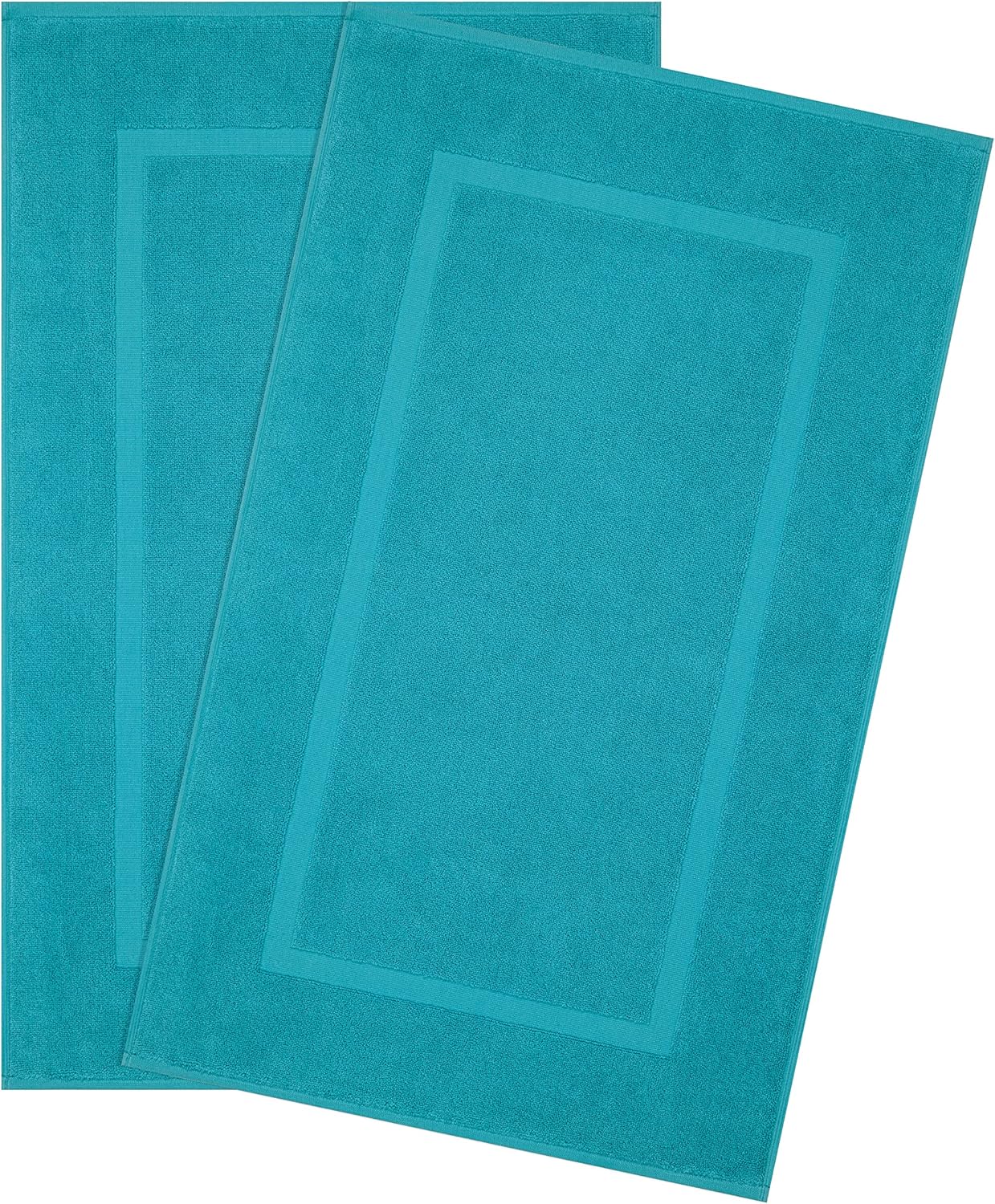 Cotton Paradise 6 Piece Towel Set, 100% Cotton Soft Absorbent Turkish Towels for Bathroom, 2 Bath Towels 2 Hand Towels 2 Washcloths, Mint Towel Set